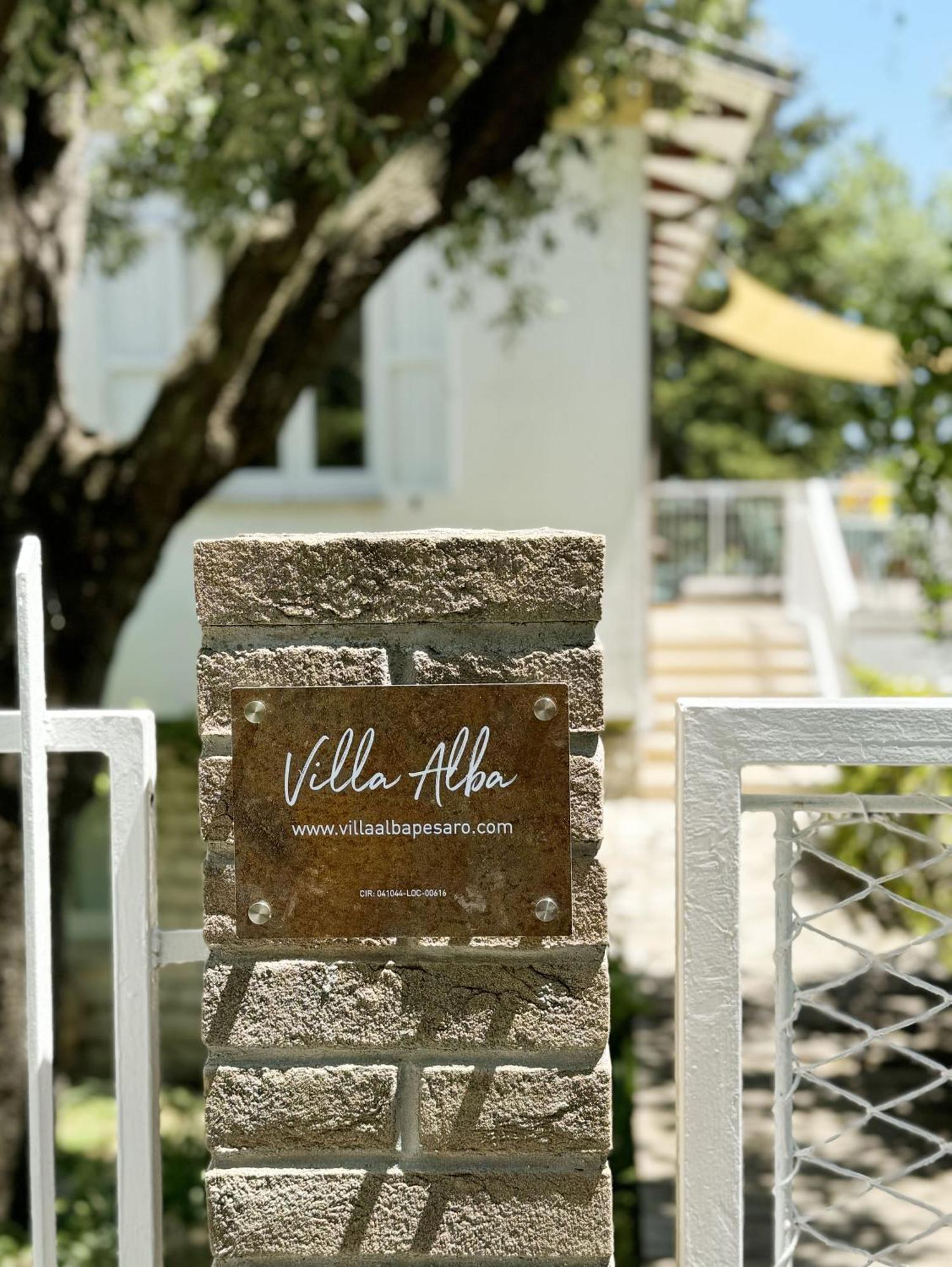 Villa Alba Pesaro Trebbiantico Exterior photo